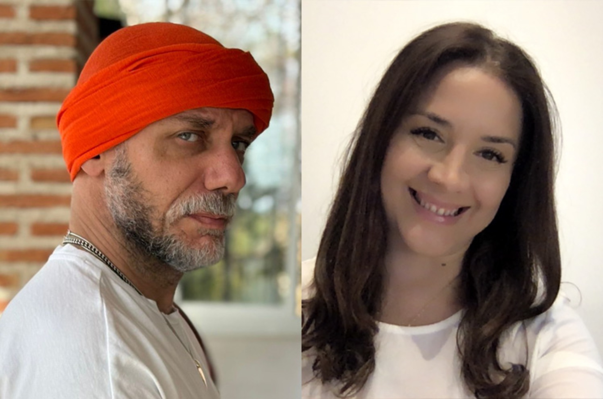 Patricia Paulo y Atma Onkar Singh
