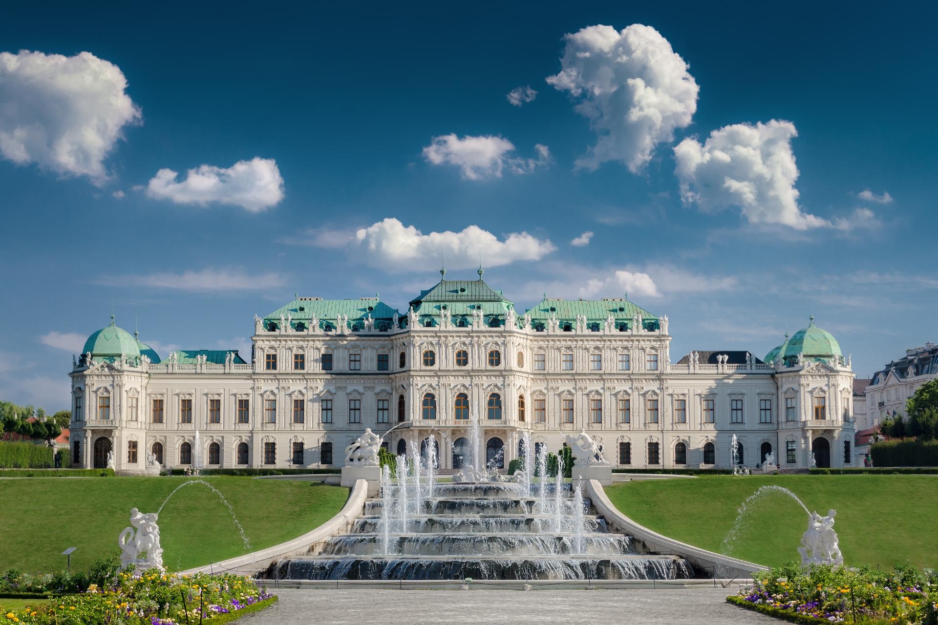 Austria, Viena, castillo Belvedere