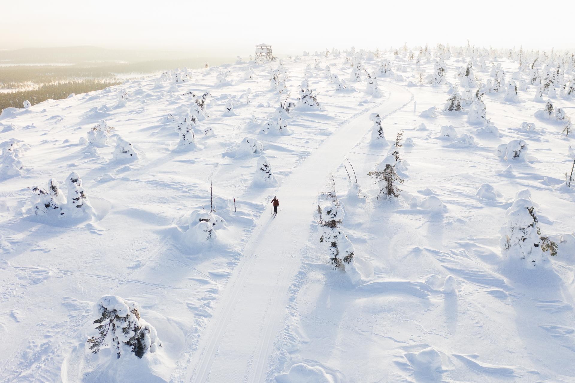 Vista aérea Salla, FInlandia- Portada