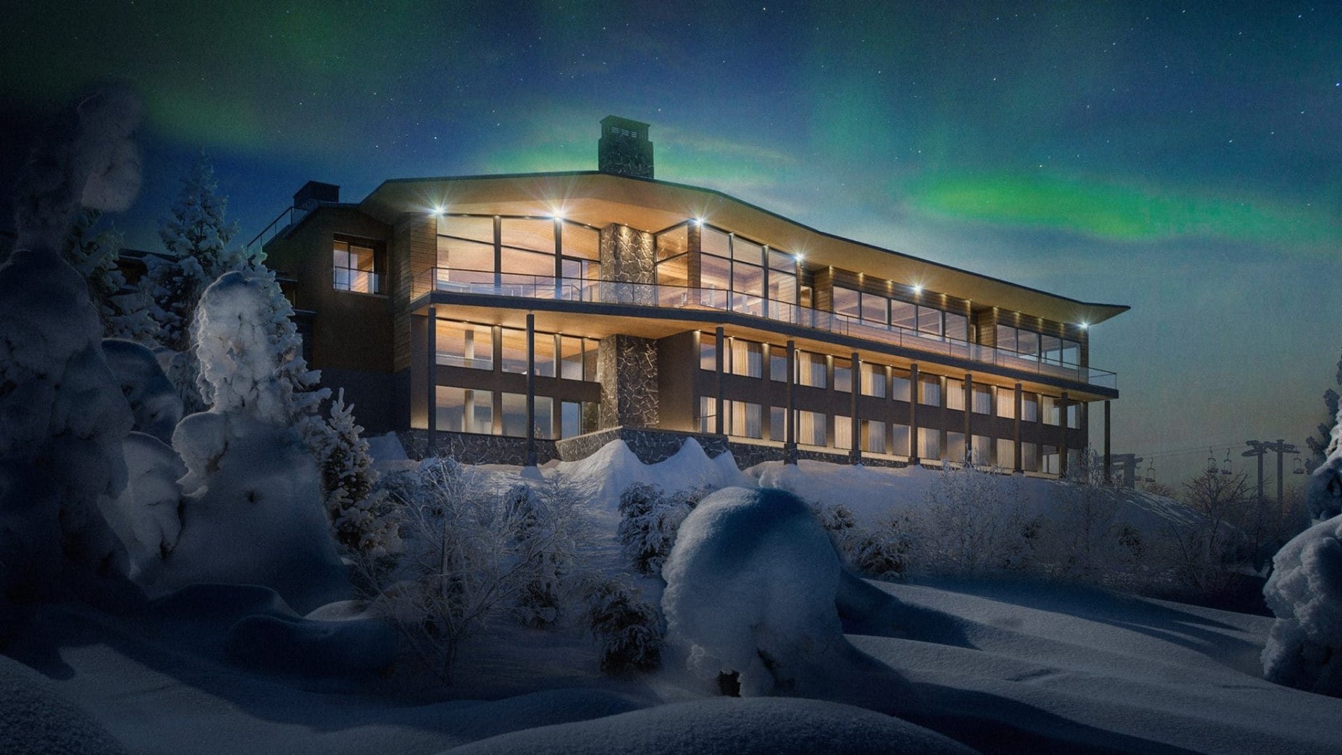 Hotel Iso Syöte Arctic Hilltop en Finlandia