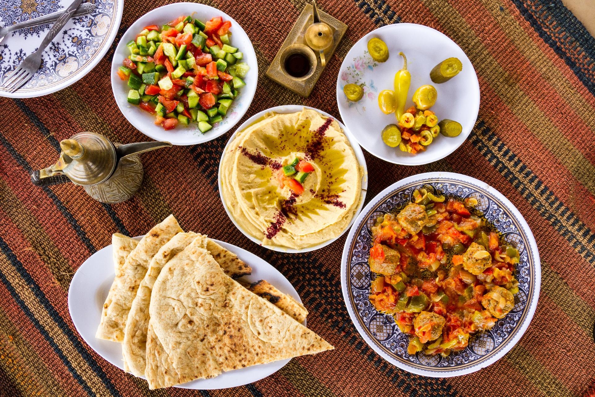 comida típica de Jordania