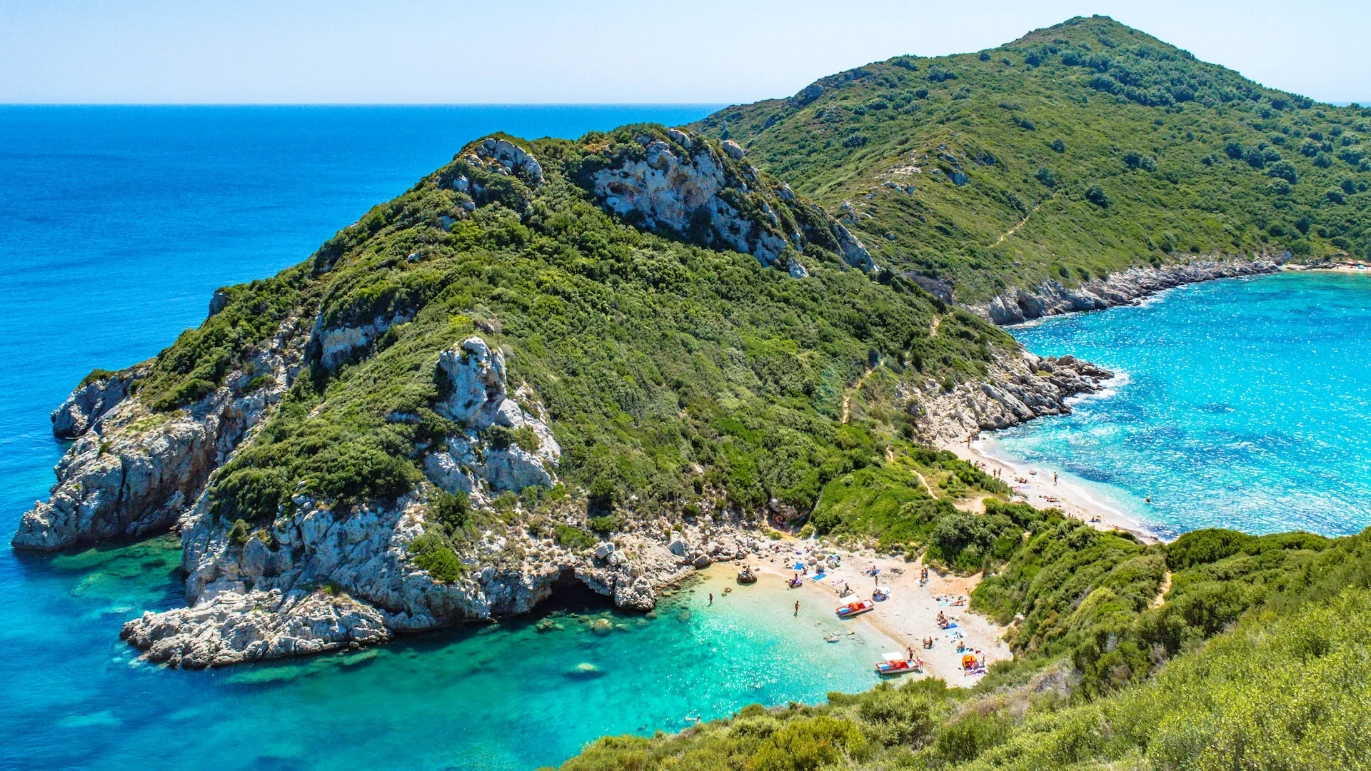 viajar a corfu. viajes a grecia. vacaciones y rutas por islas griegas, europa