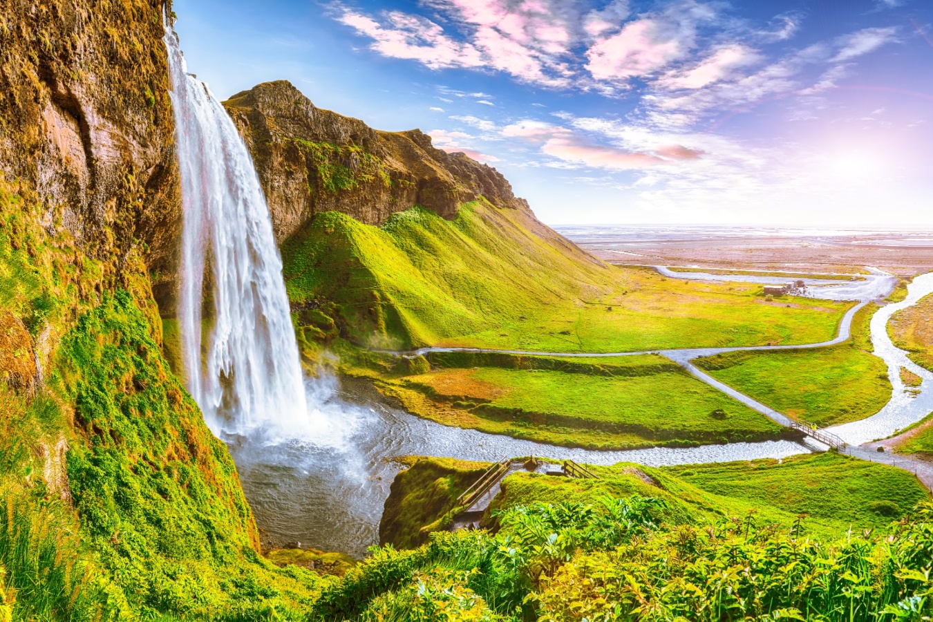 hermosa-cascada-seljalandsfoss-islandia hermosa-cascada-seljalandsfoss-islandia