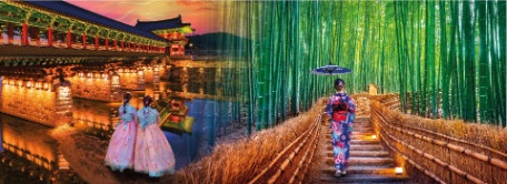 COLORES DE COREA Y JAPÓN COLORES DE COREA Y JAPÓN