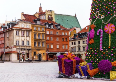4 CAPITALES DE POLONIA ESPECIAL NAVIDAD