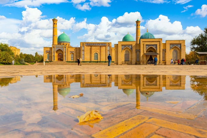 Uzbekistan, maravillosa mezquita Tashkent capital