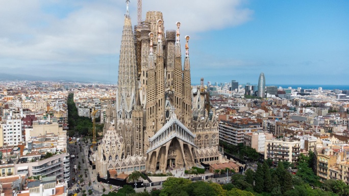 Sagrada-Familia---Gaudi---Captura-aerea