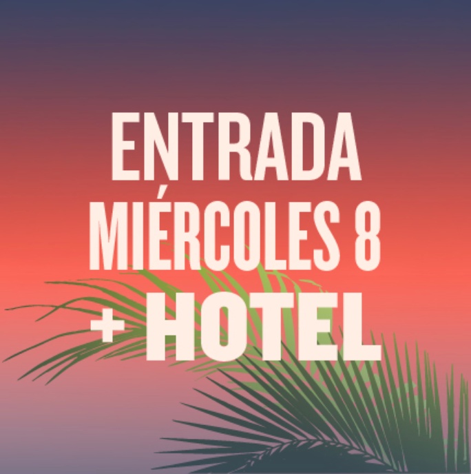 Mad Cool - Madrid - 8 julio. Hotel + Entrada
