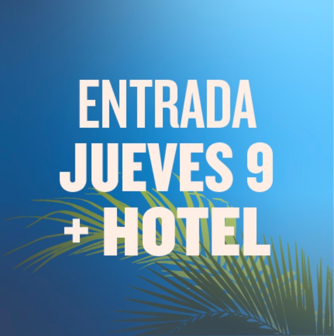 Mad Cool - Madrid - 9 julio. Hotel + Entrada
