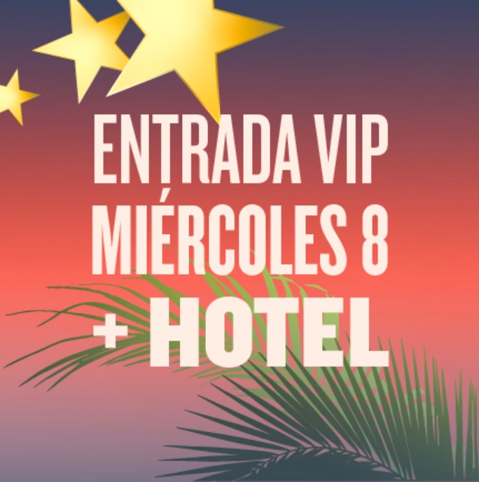 Mad Cool - Madrid - 8 julio. Hotel + Entrada VIP