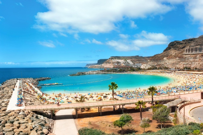 Playa de Amadores Gran Canaria Islas Canarias