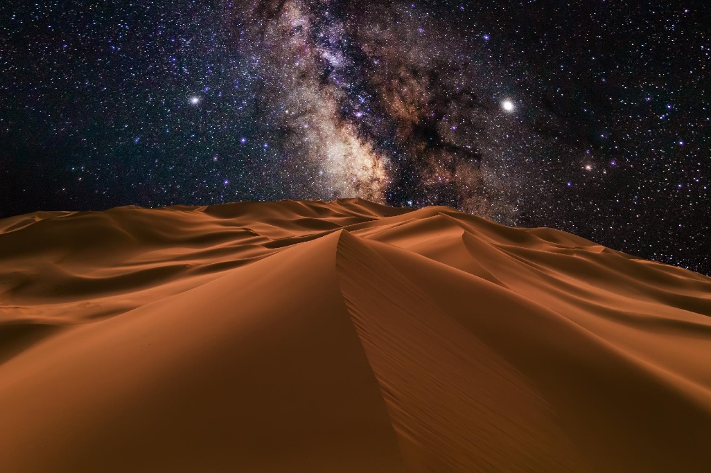 marruecos-sahara-desierto-bajo-cielo-estrellado