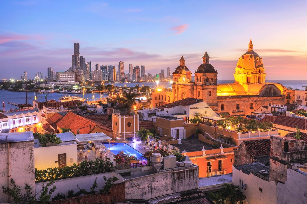 colombia-cartagena-de-indias-vista-nocturna
