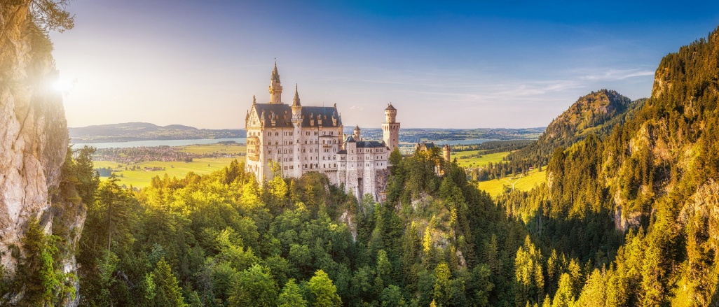 alemania-baviera-palacio-romantico-atardecer