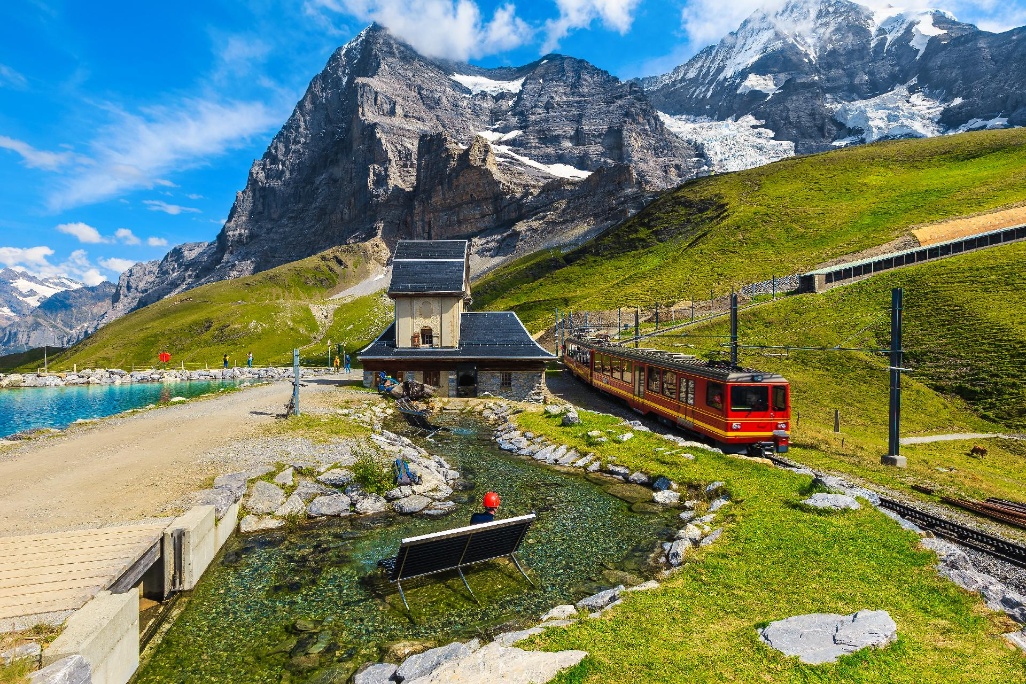 Suiza en tren