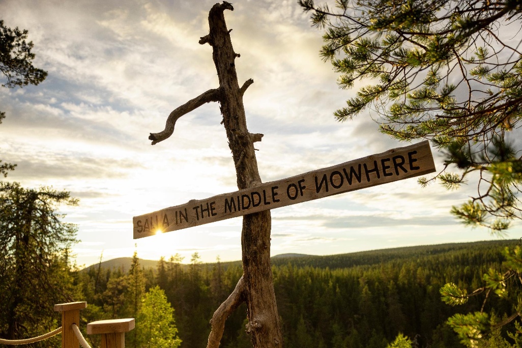 Salla in the middle of nowhere