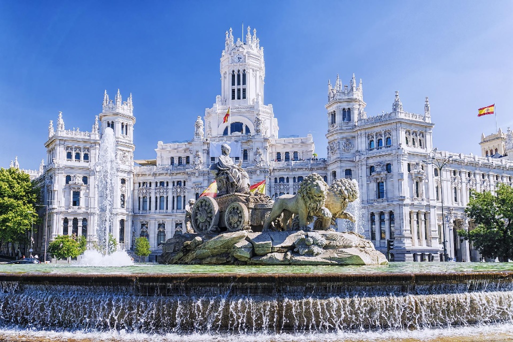 Fuente-de-Cibeles-en-Madrid