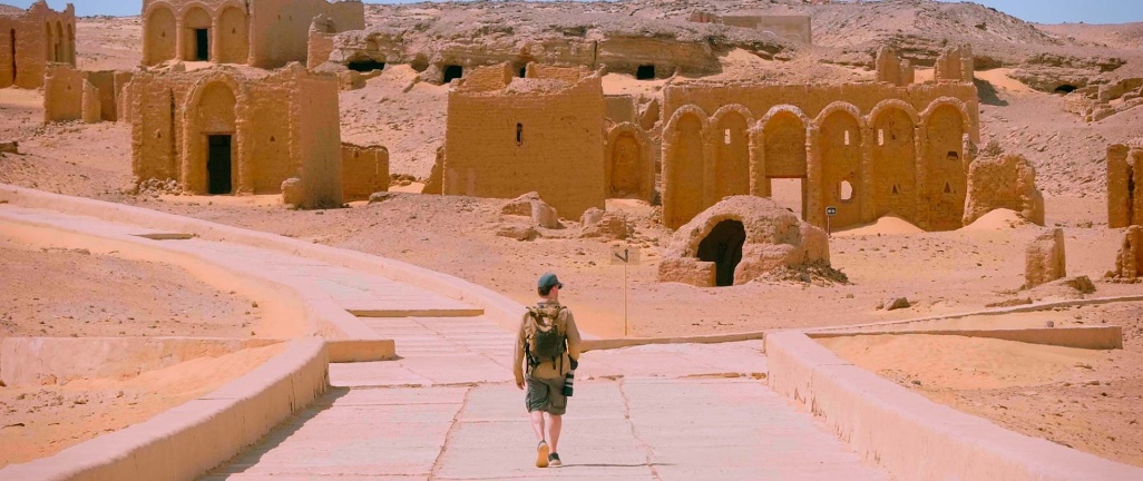 Egipto, El desierto blanco y la montaña de cristal