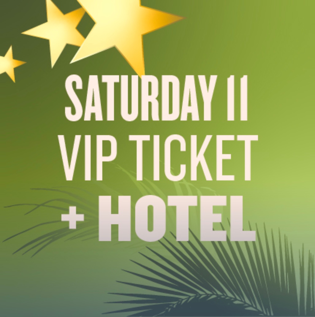 Mad Cool Festival - ​Madrid​ - ​​​Saturday, 11 July 2026​​​. Hotel + Ticket VIP