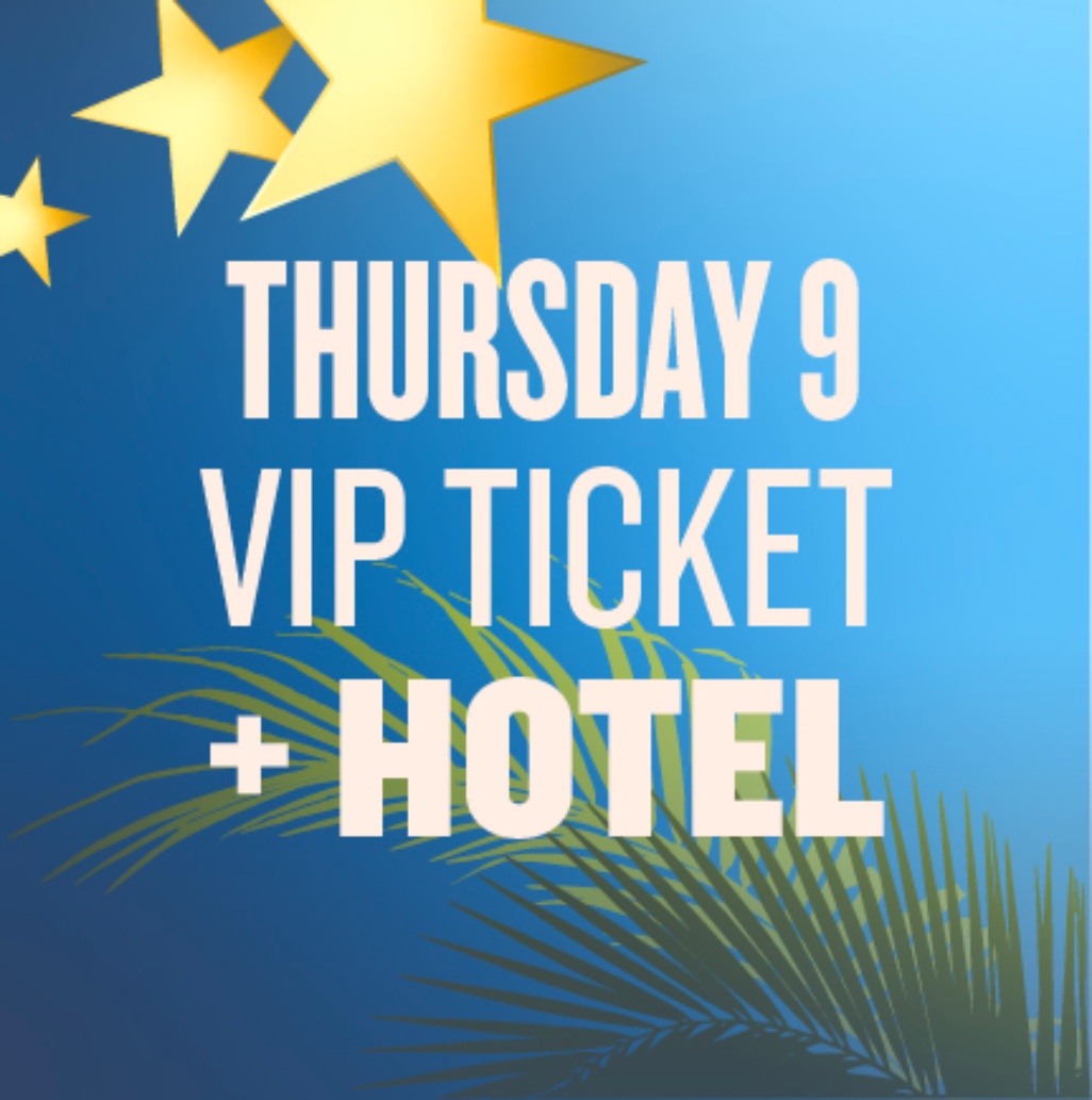 Mad Cool Festival - ​Madrid​ - ​​​Thursday, 09 July 2026​ ​​. Hotel + Ticket VIP