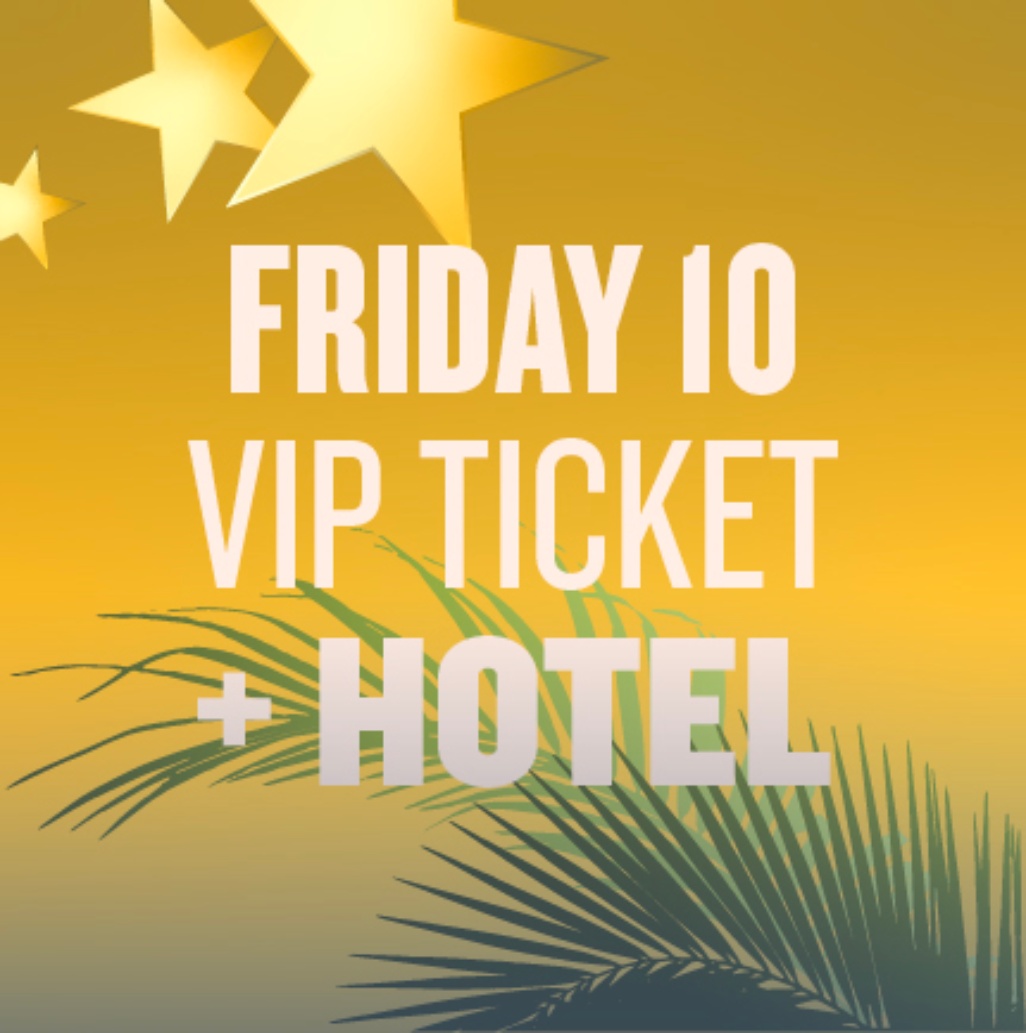 Mad Cool Festival - ​Madrid​ - ​​​Friday, 10 July 2026​​​. Hotel + Ticket VIP