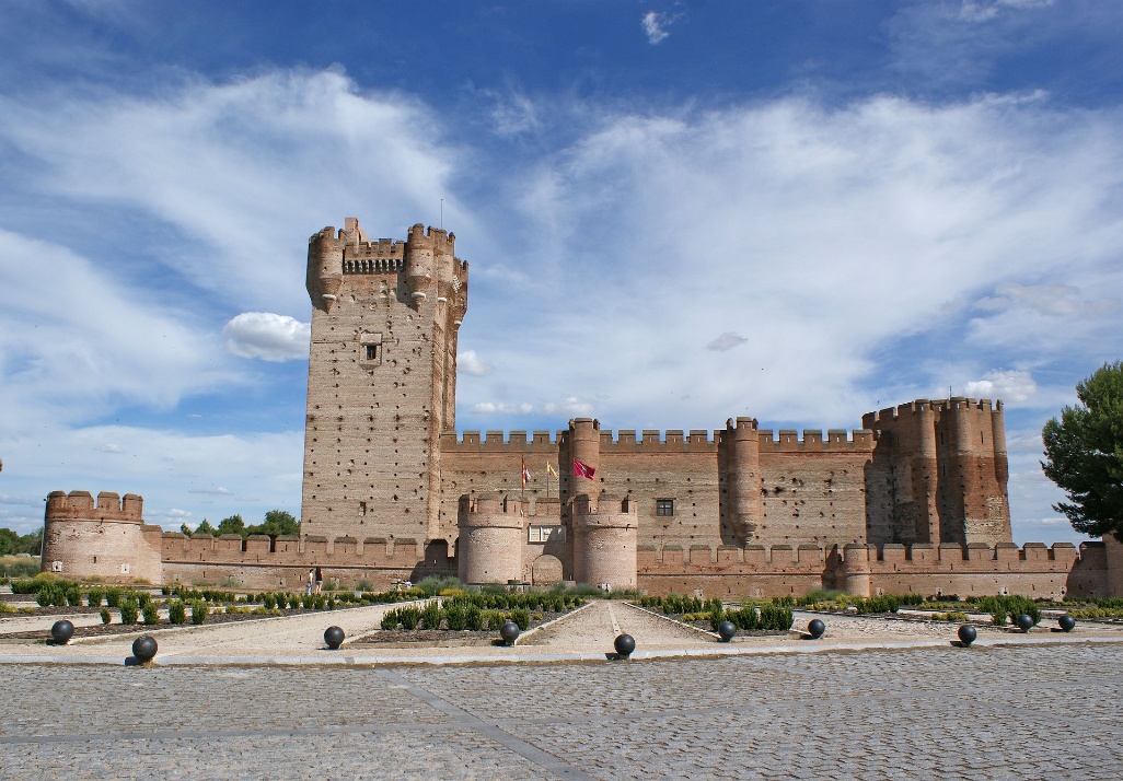castillo valladolid castilla y leon españa