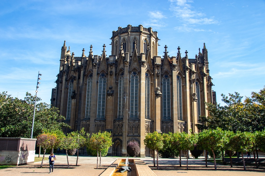 vitoria gasteiz pais vasco españa catedral
