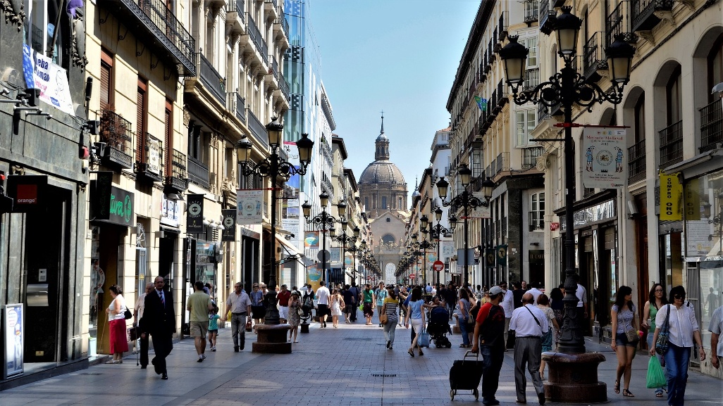 calle zaragoza restaurantes comercio