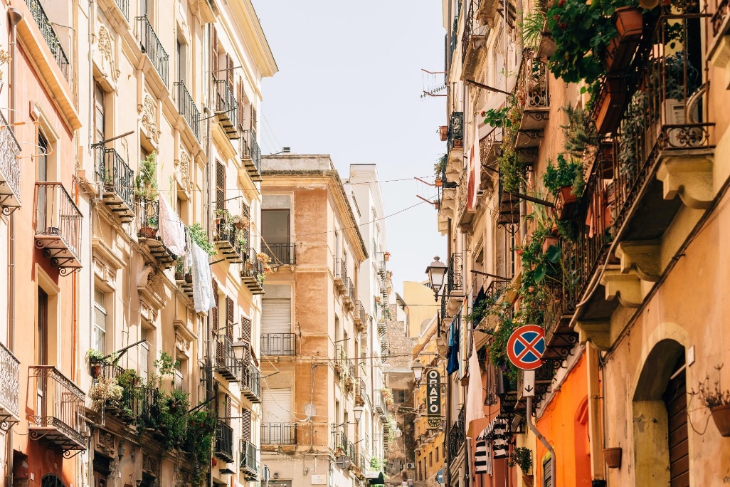 sardinia ciudad cerdeña italia