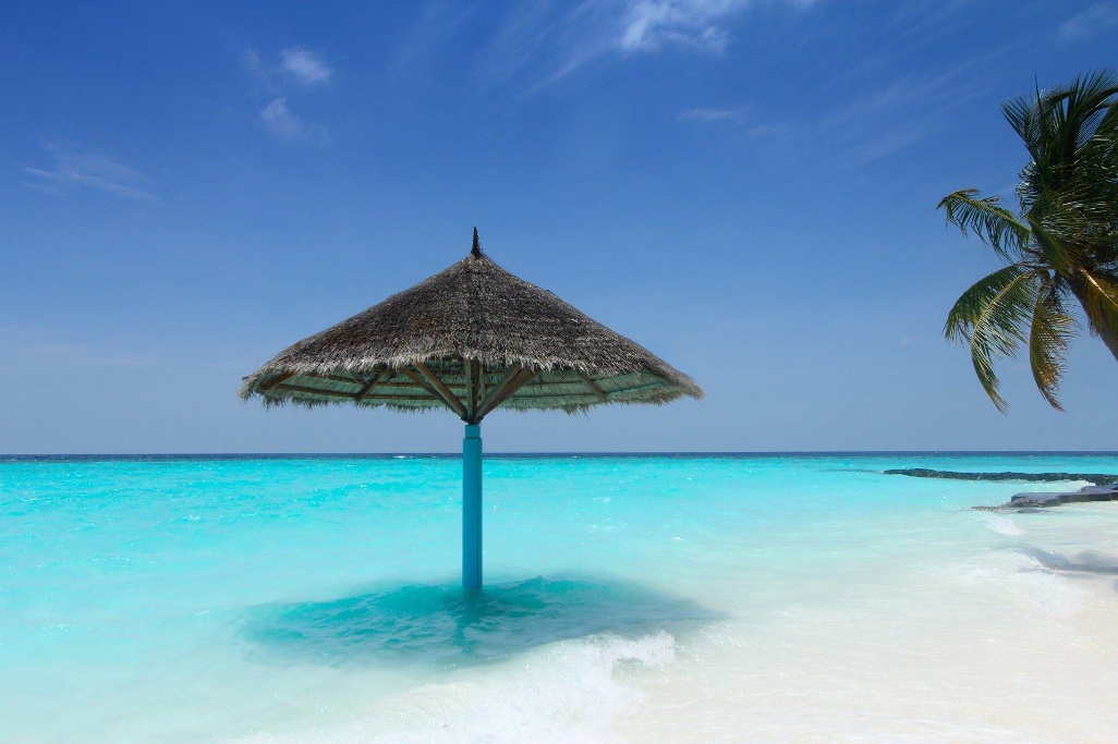 sombrilla playa arena