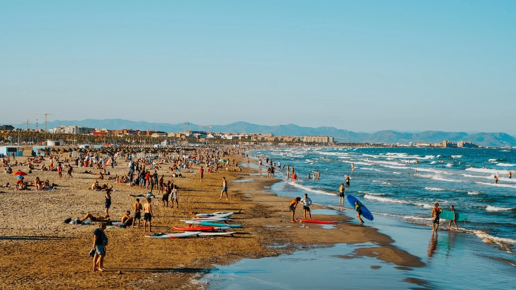 viajes a la costa de valencia. viajar por españa. vacaciones, rutas y playas por europa