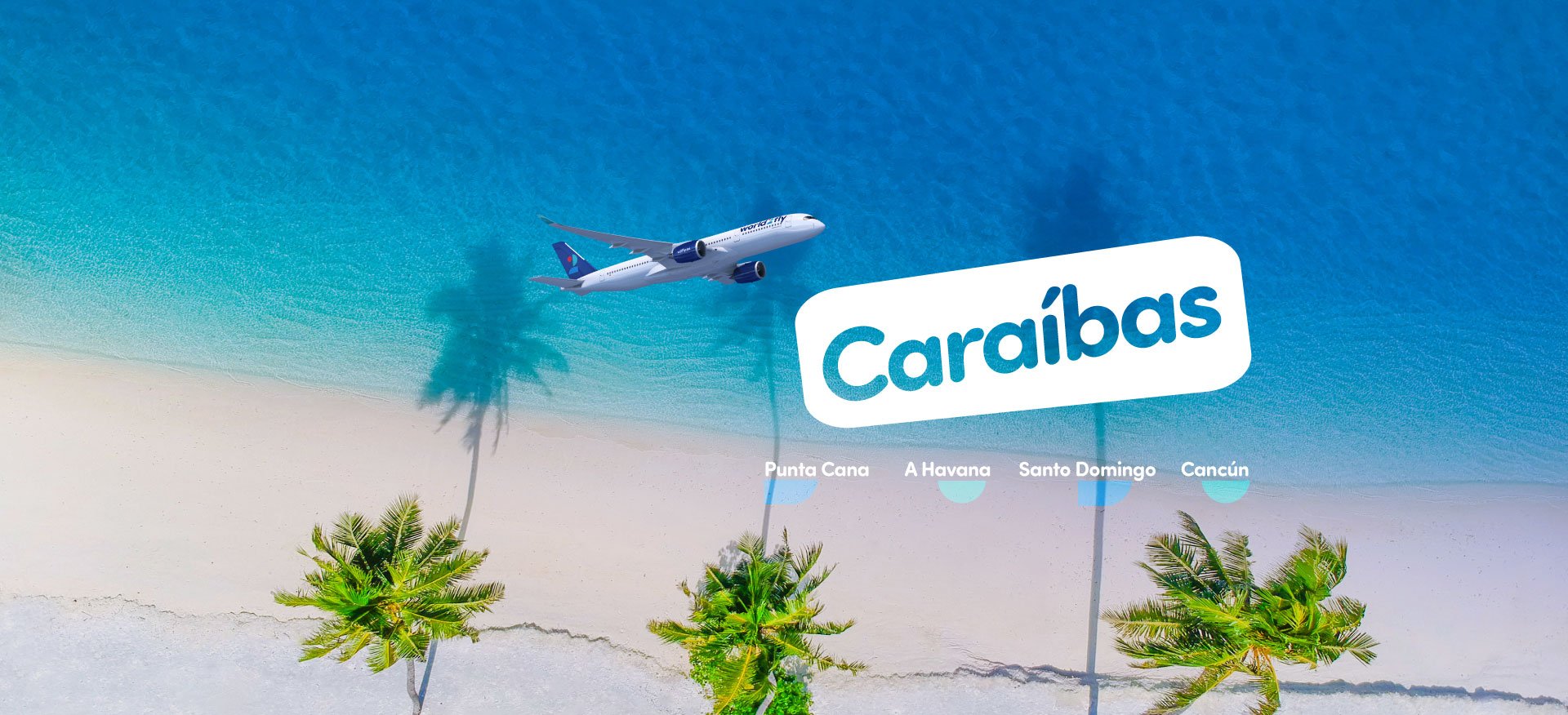 destinos World2Fly en el Caribe