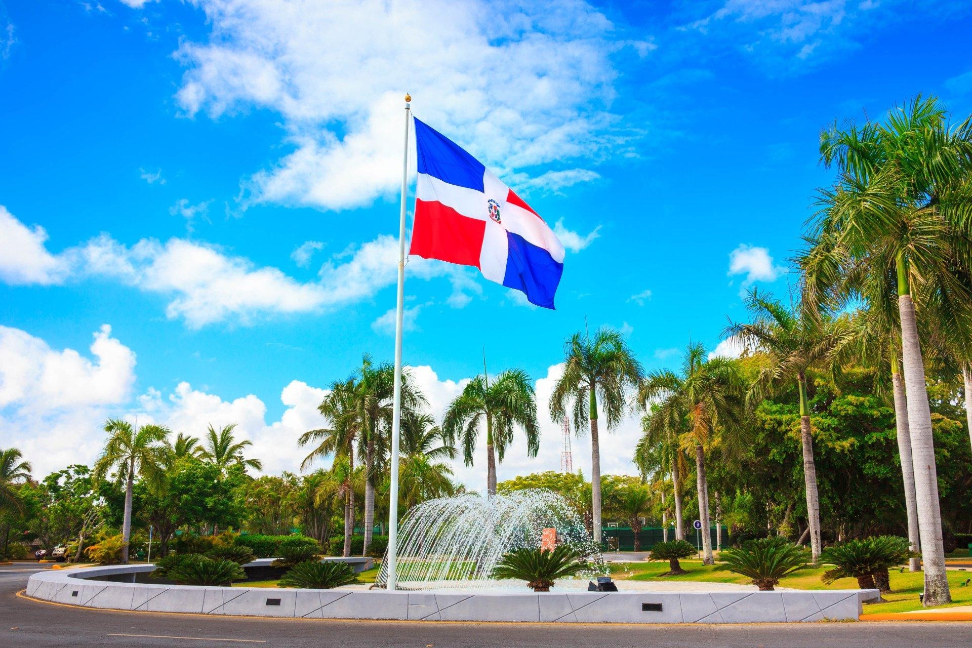Bandera de la República Dominicana, Punta Cana