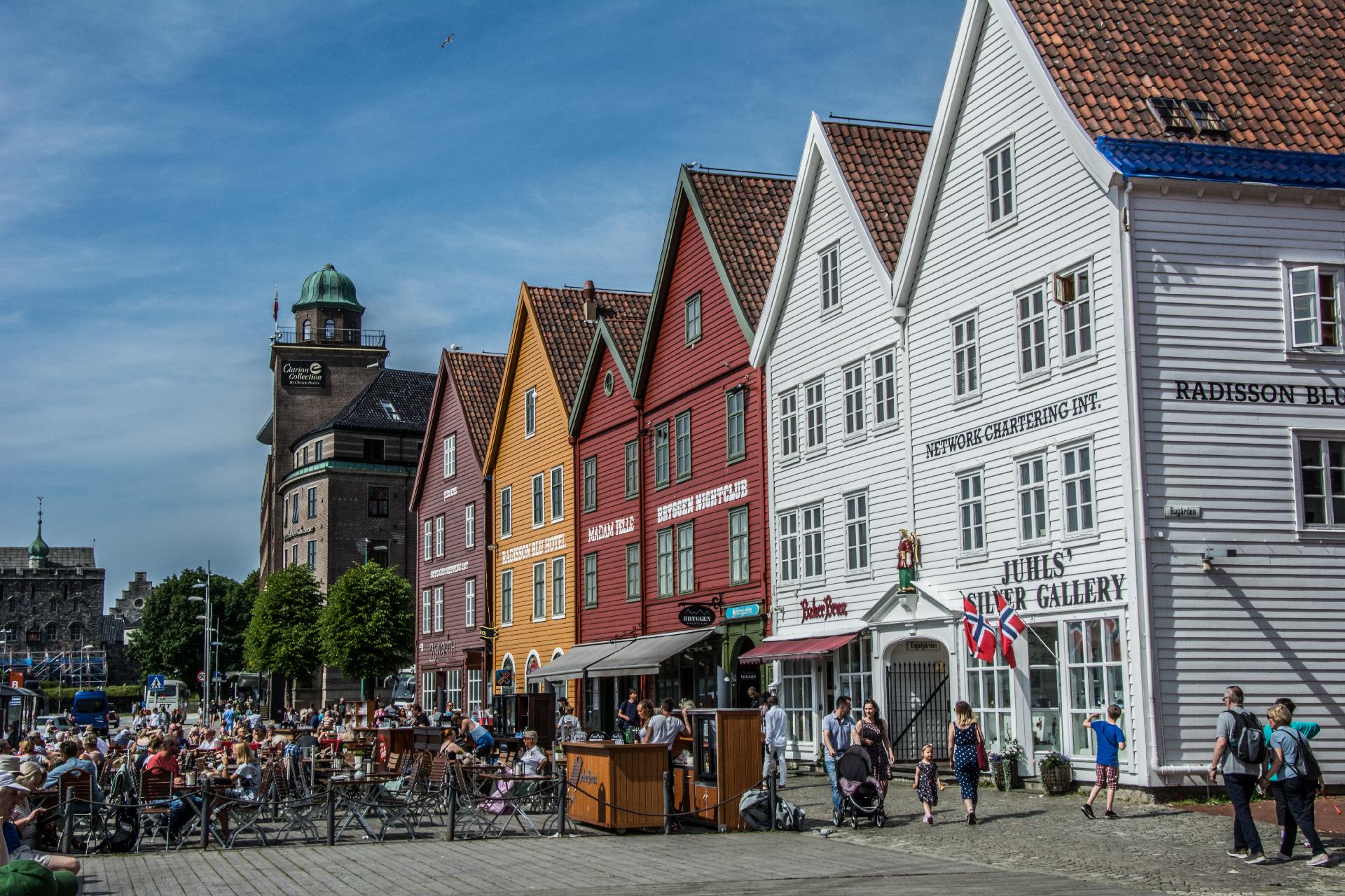 Bergen ciudad noruega