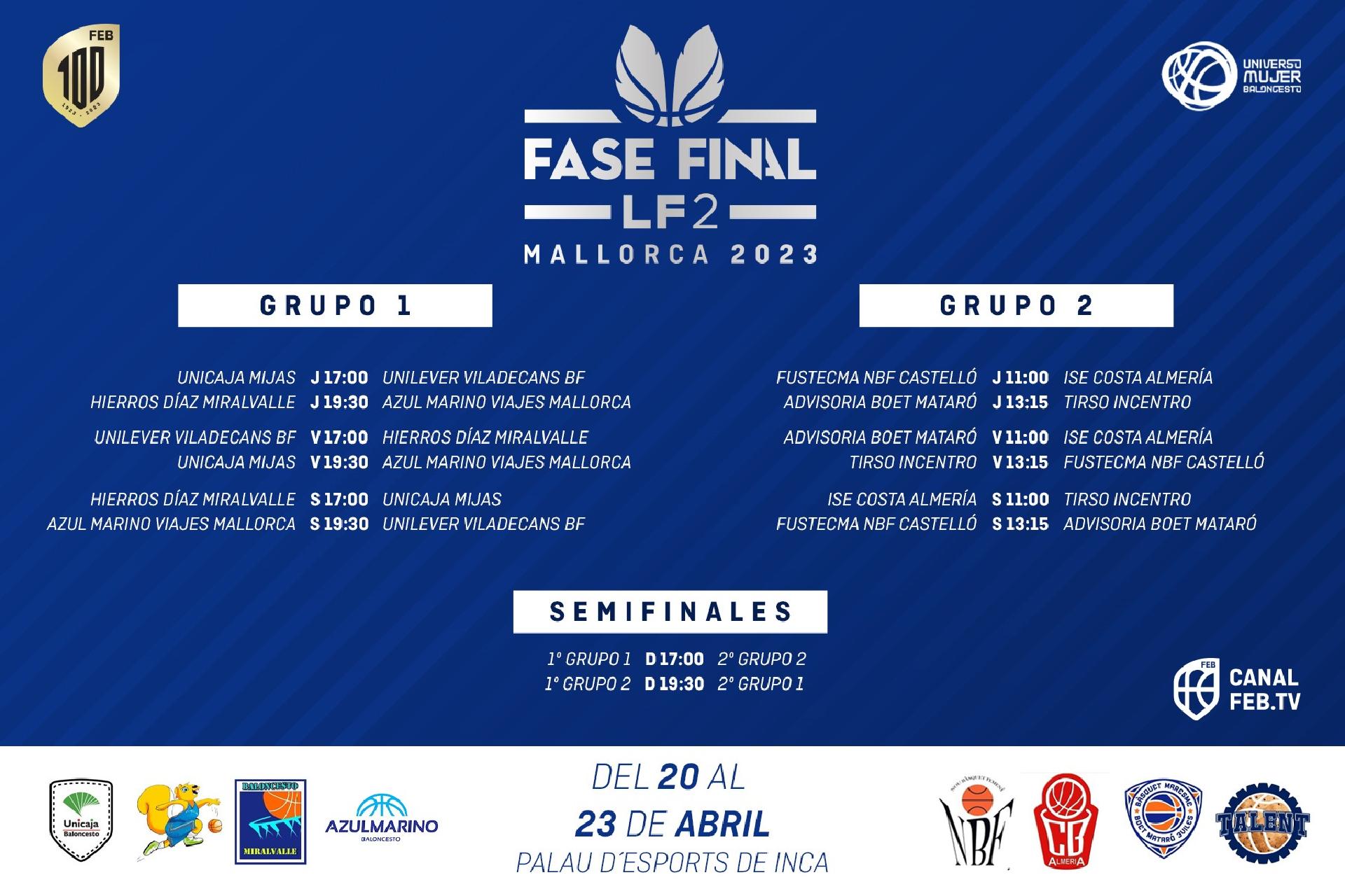 Definidos horarios y partidos de la fase de ascenso