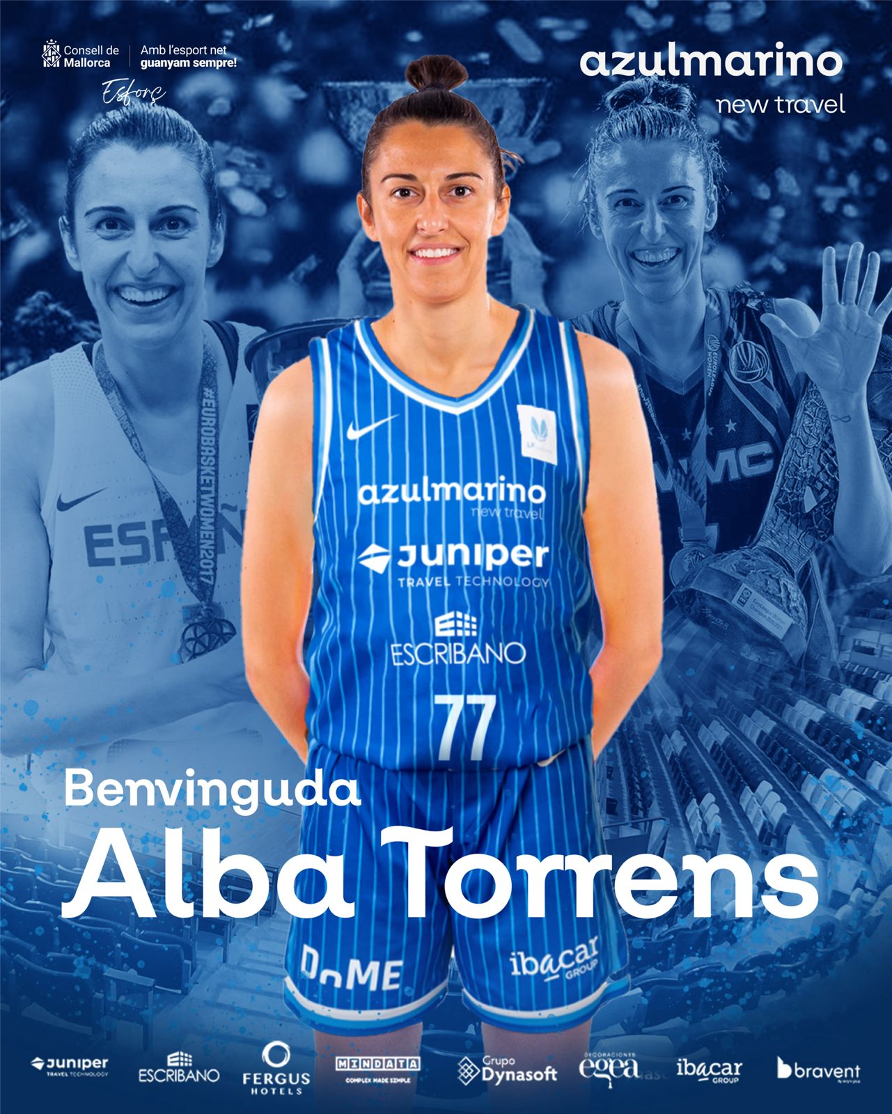 Alba Torrens, historia viva que complementará al combinado mallorquín para alcanzar el sueño