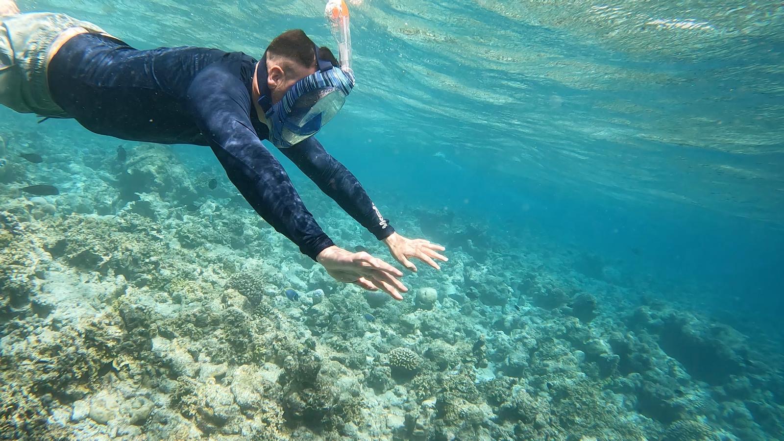 Snorkel en Maldivas