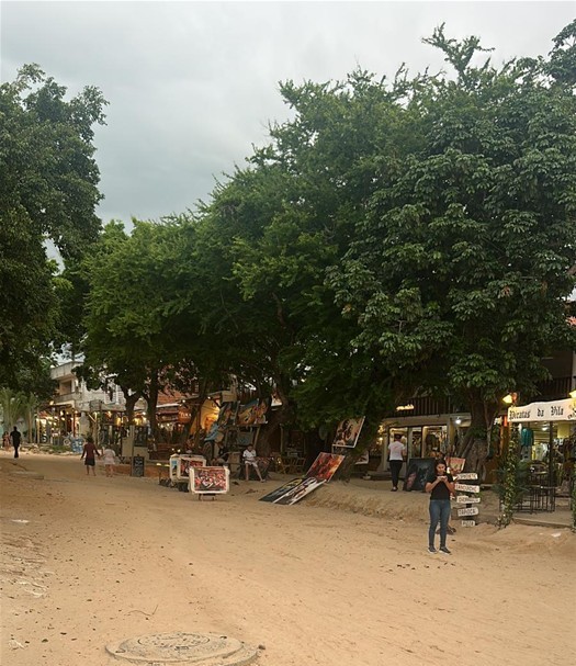 Calles de arena en Jeri
