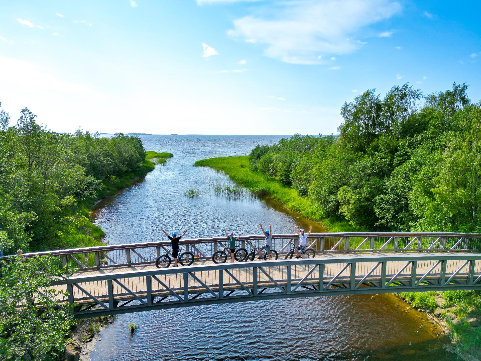Ruta en bici por Oulu