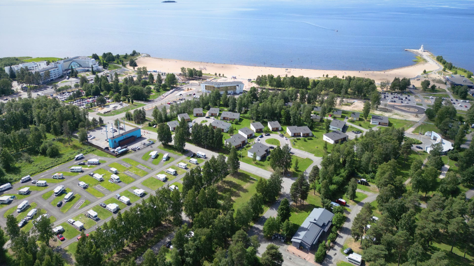 Nallikari en Oulu, Finlandia