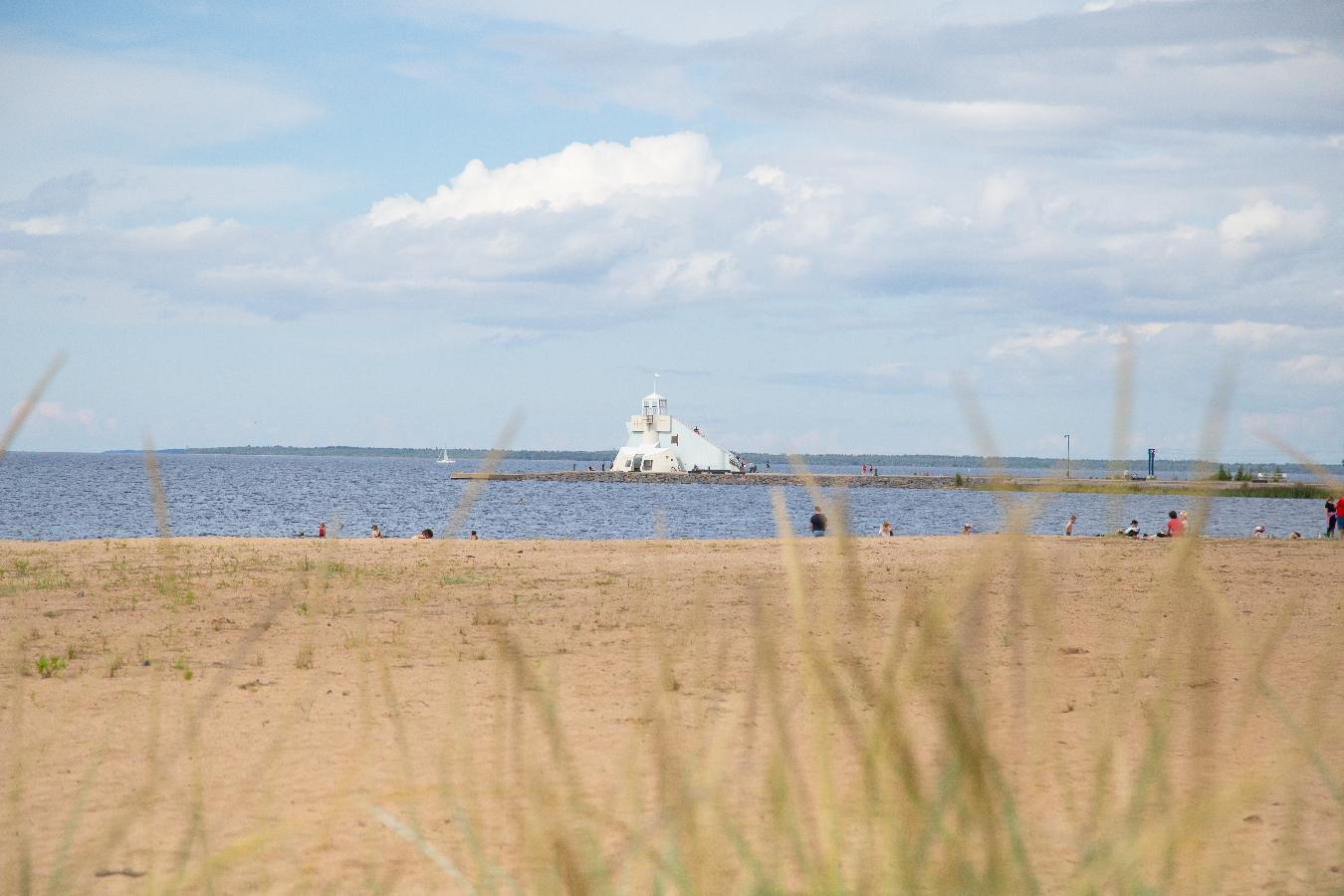 Nallikari, la playa más famosa de Oulu