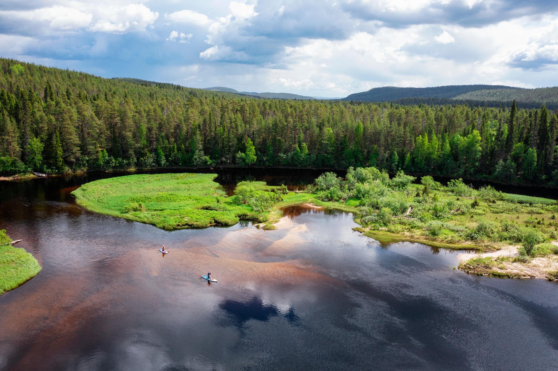 Imagen del Parque Nacional de Oulanka en Kuusamo