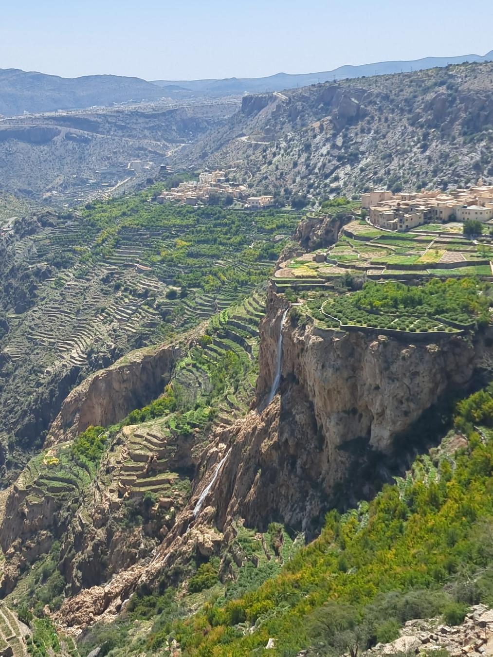 Las montañas de Jebel Shams,Montaña del Sol