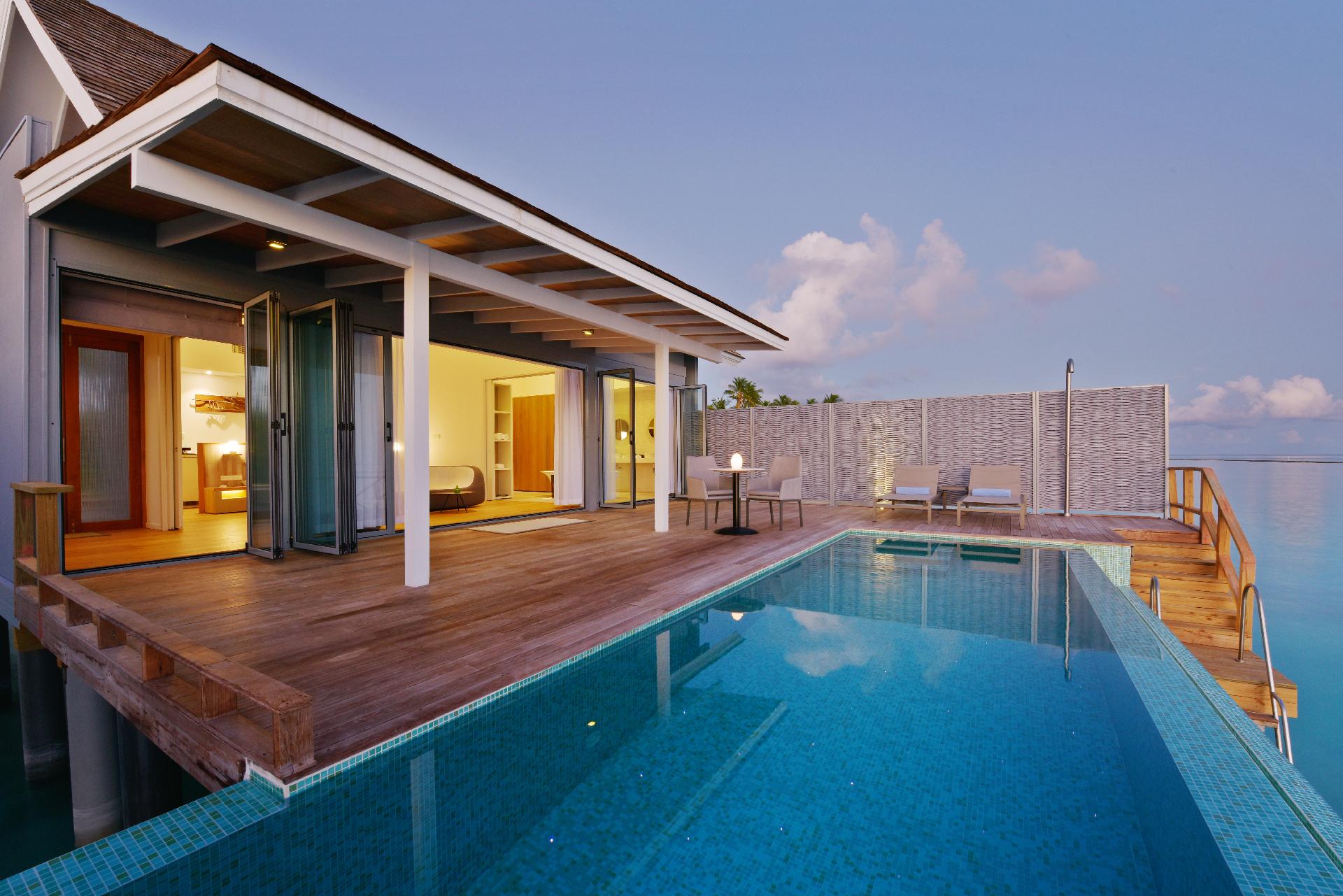 Kuramathi water villa Maldivas