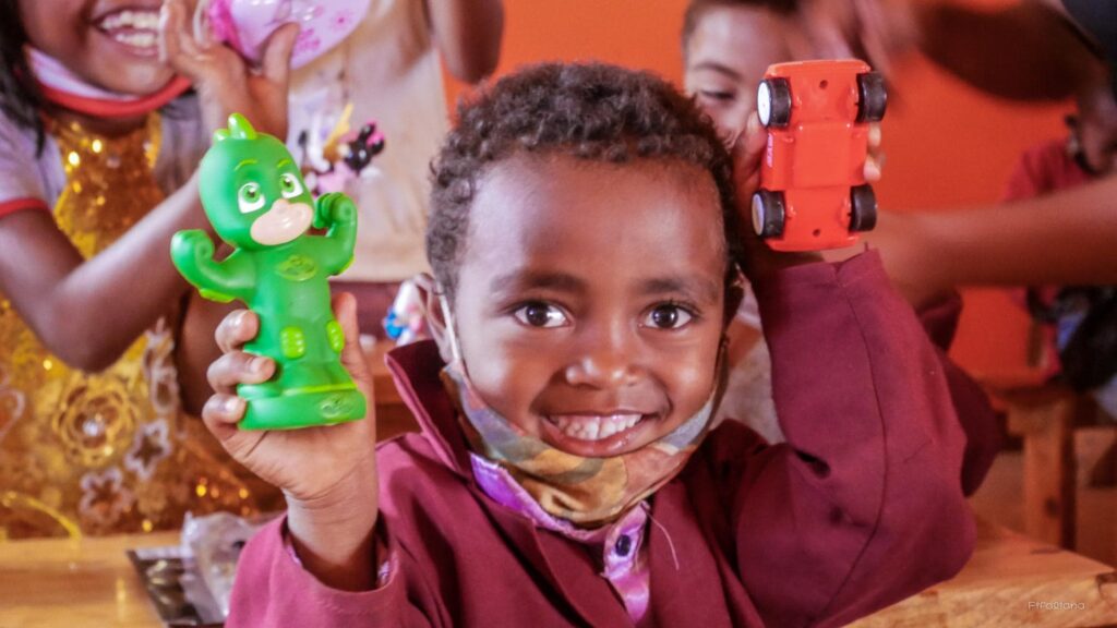 La sonrisa de un niño