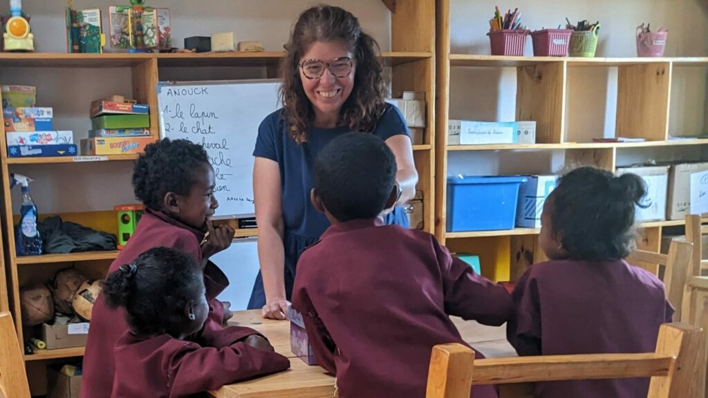 Aprendiendo en la escuela