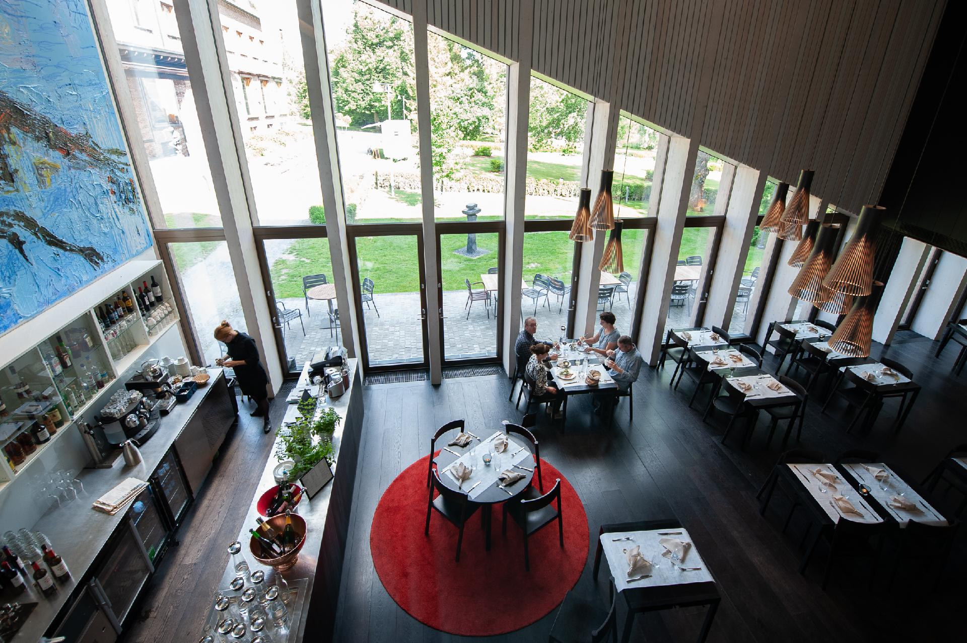 Restaurante Gösta, ubicado en el corazón del museo de arte