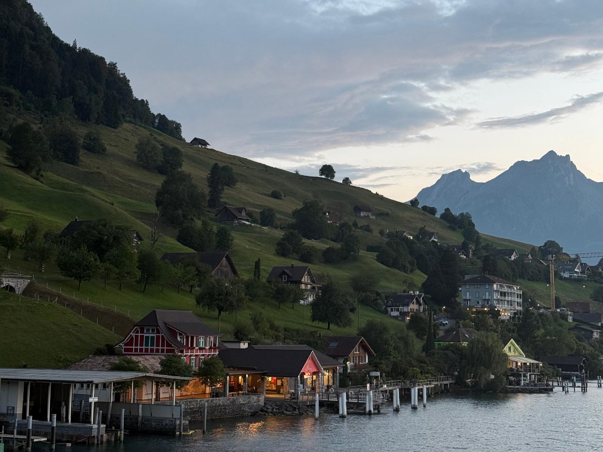 Atardecer Suiza