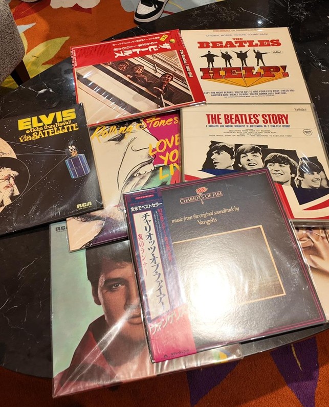 Vinilos con historia en Osaka