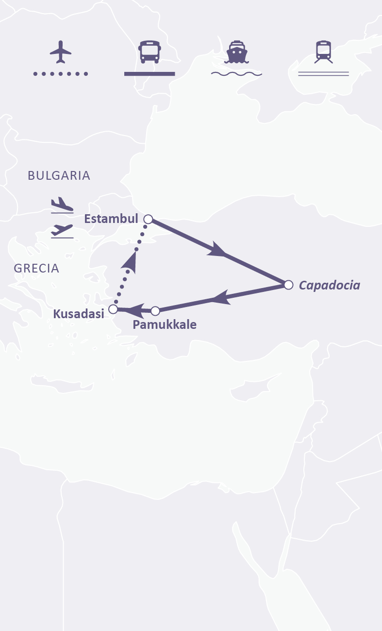 Mapa de rotas